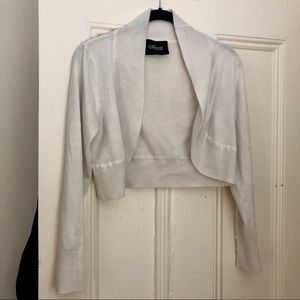 Collectif off white bolero size M/L